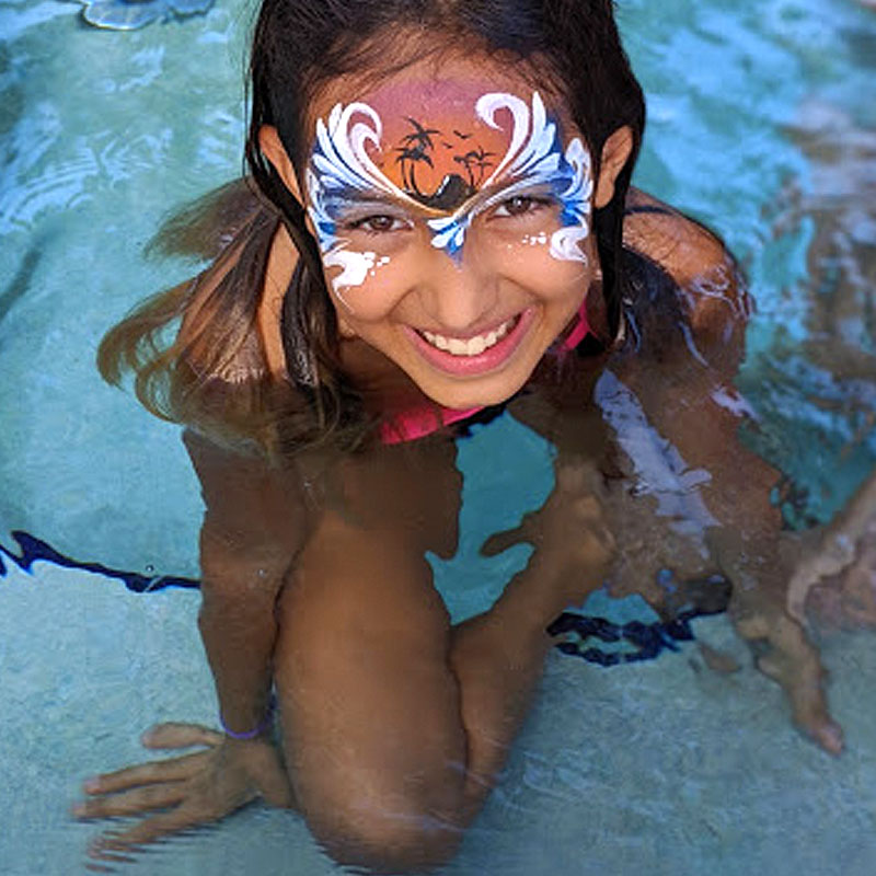 Waterproof Face Painting